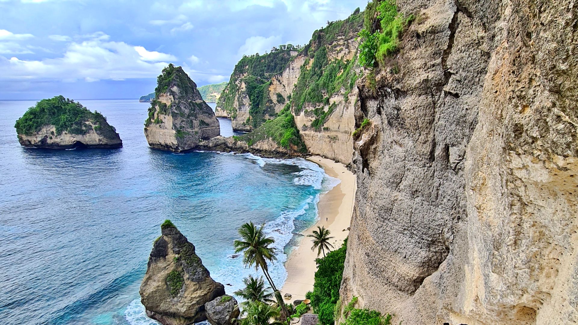 Beautiful Beach in Nusa Penida