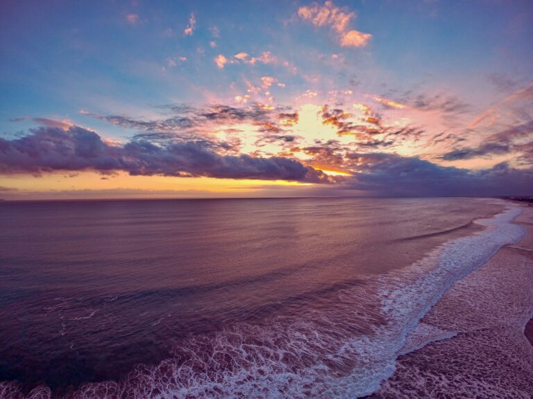 Sunset Seminyak Beach Bali